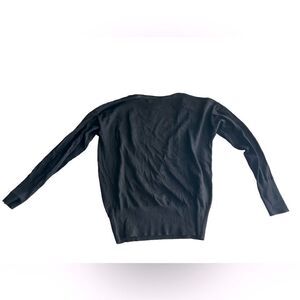 Banana Republic deep vac neck wool sweater
